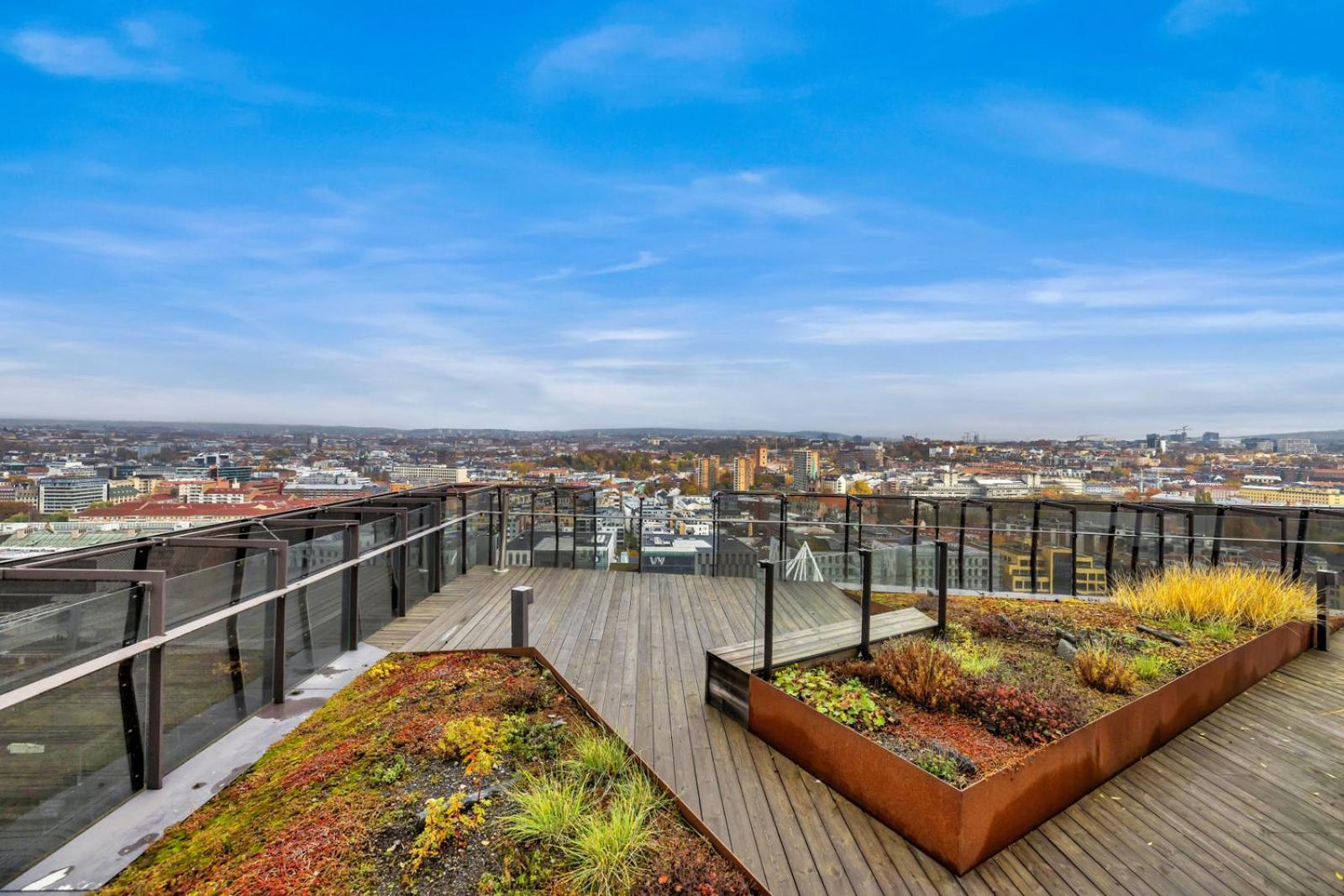 Eksklusiv Modern Barcode Apartman Oslo Kültér fotó