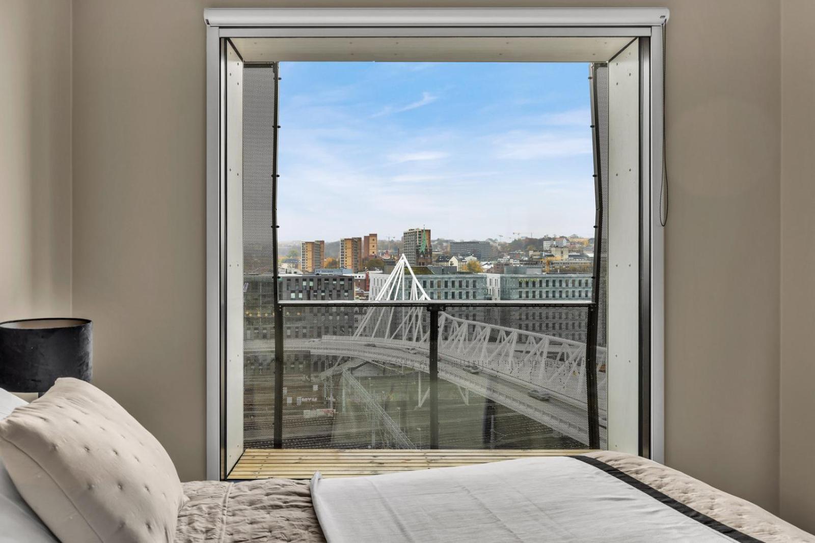 Eksklusiv Modern Barcode Apartman Oslo Kültér fotó