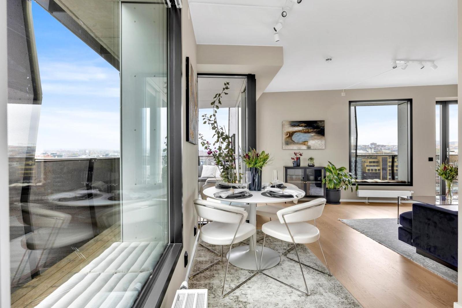Eksklusiv Modern Barcode Apartman Oslo Kültér fotó